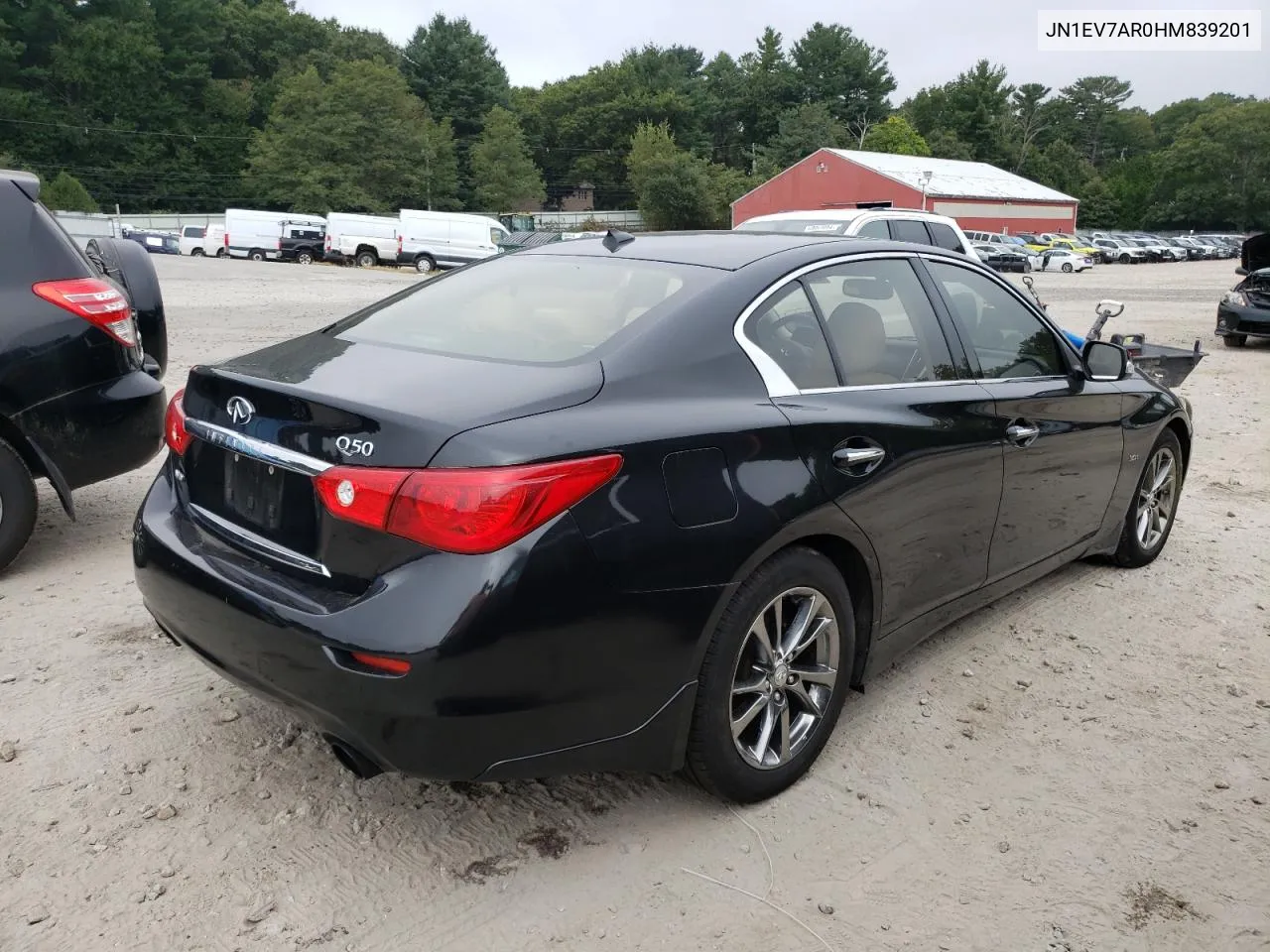 2017 Infiniti Q50 Premium VIN: JN1EV7AR0HM839201 Lot: 67946604