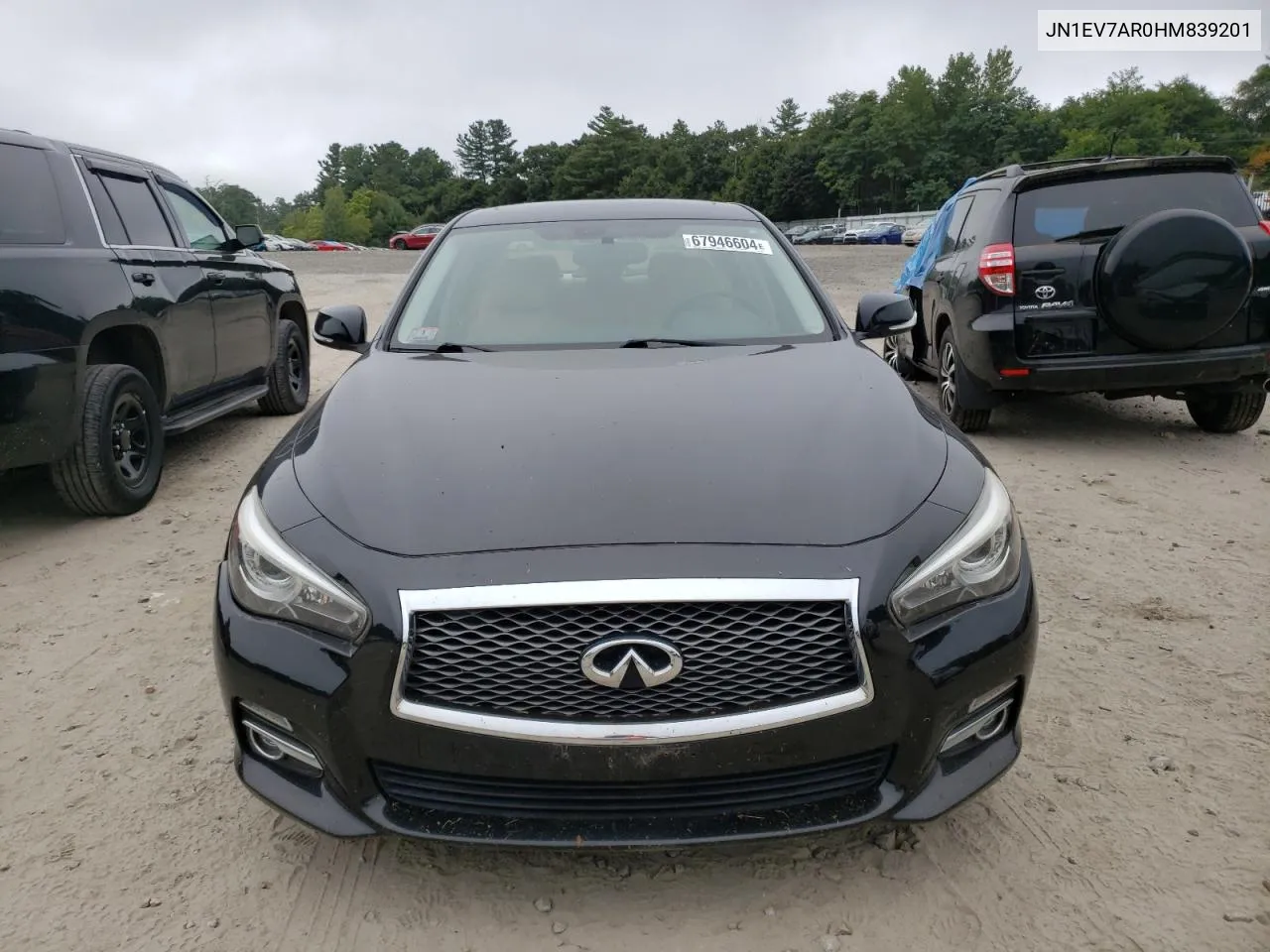 2017 Infiniti Q50 Premium VIN: JN1EV7AR0HM839201 Lot: 67946604