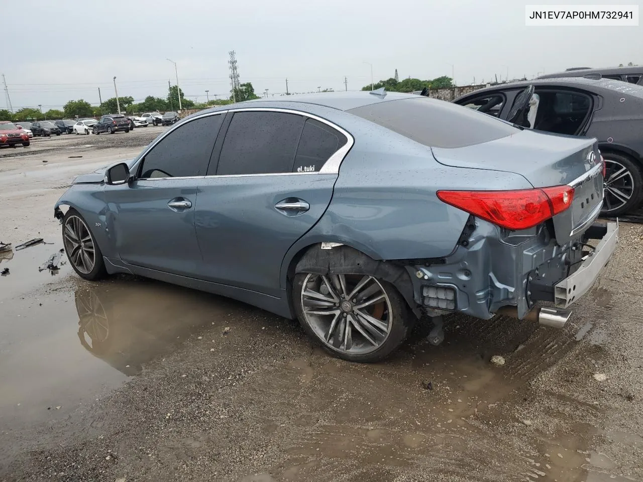 2017 Infiniti Q50 Premium VIN: JN1EV7AP0HM732941 Lot: 68008654