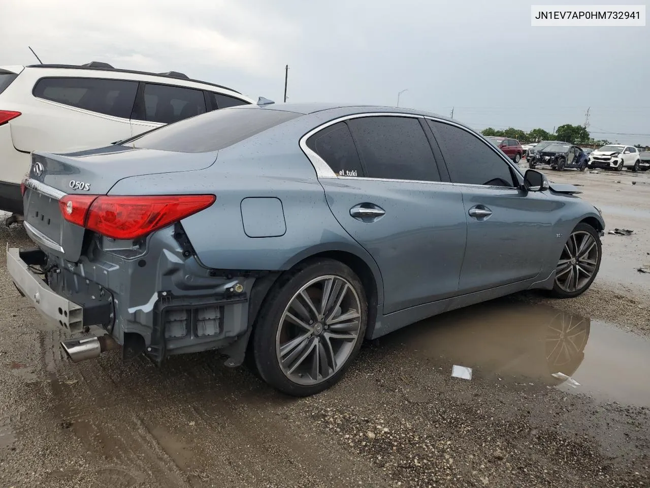 2017 Infiniti Q50 Premium VIN: JN1EV7AP0HM732941 Lot: 68008654