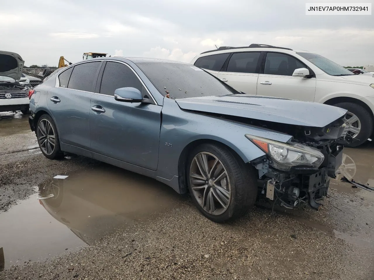 2017 Infiniti Q50 Premium VIN: JN1EV7AP0HM732941 Lot: 68008654