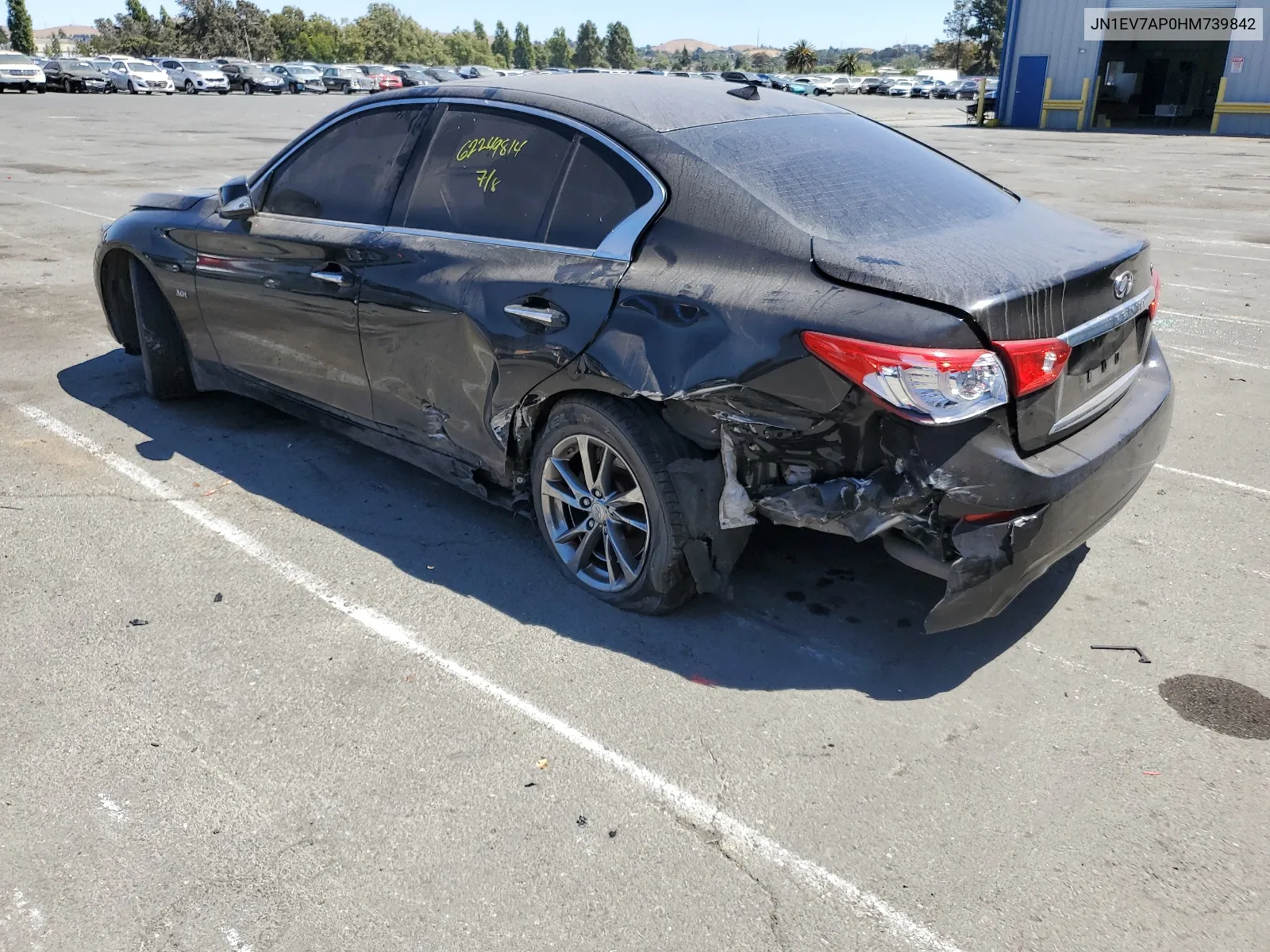 2017 Infiniti Q50 Premium VIN: JN1EV7AP0HM739842 Lot: 68026804