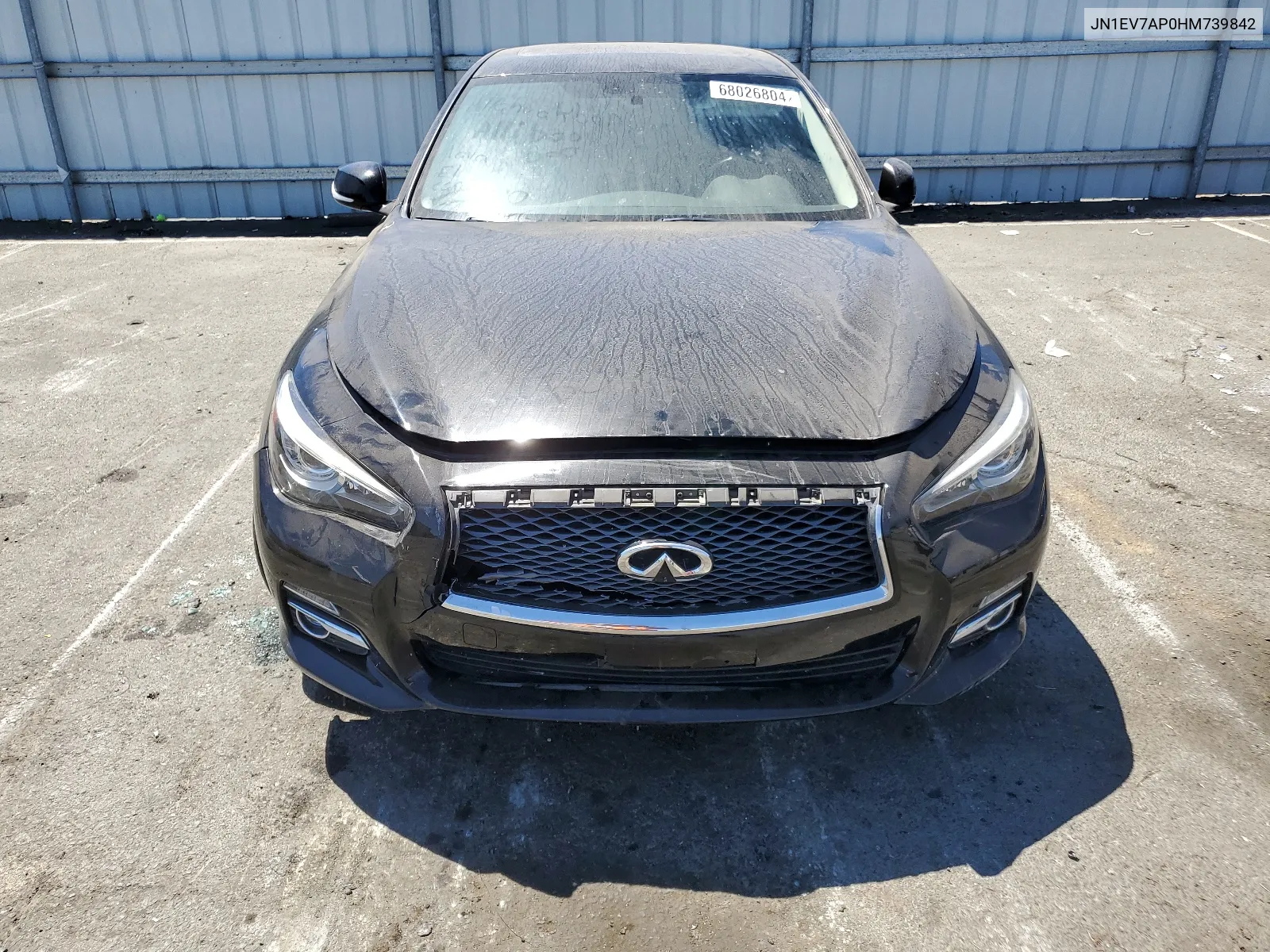 2017 Infiniti Q50 Premium VIN: JN1EV7AP0HM739842 Lot: 68026804