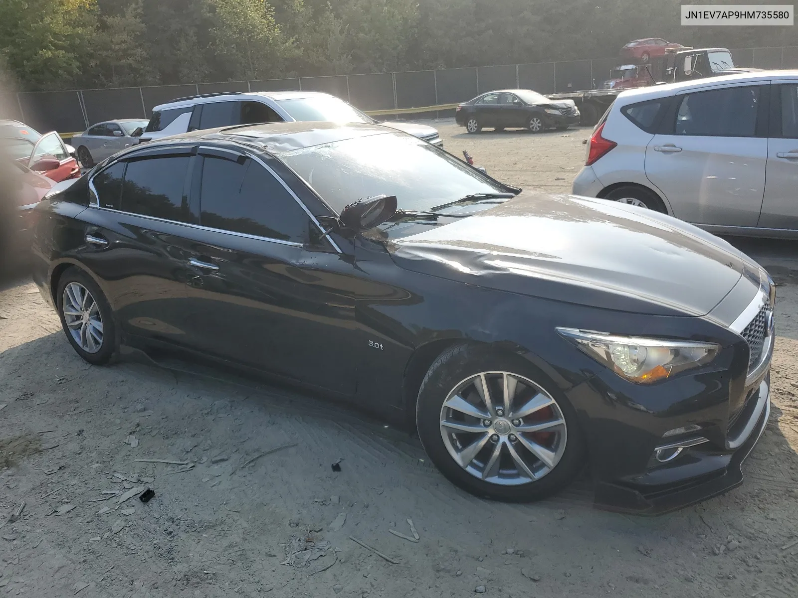 JN1EV7AP9HM735580 2017 Infiniti Q50 Premium