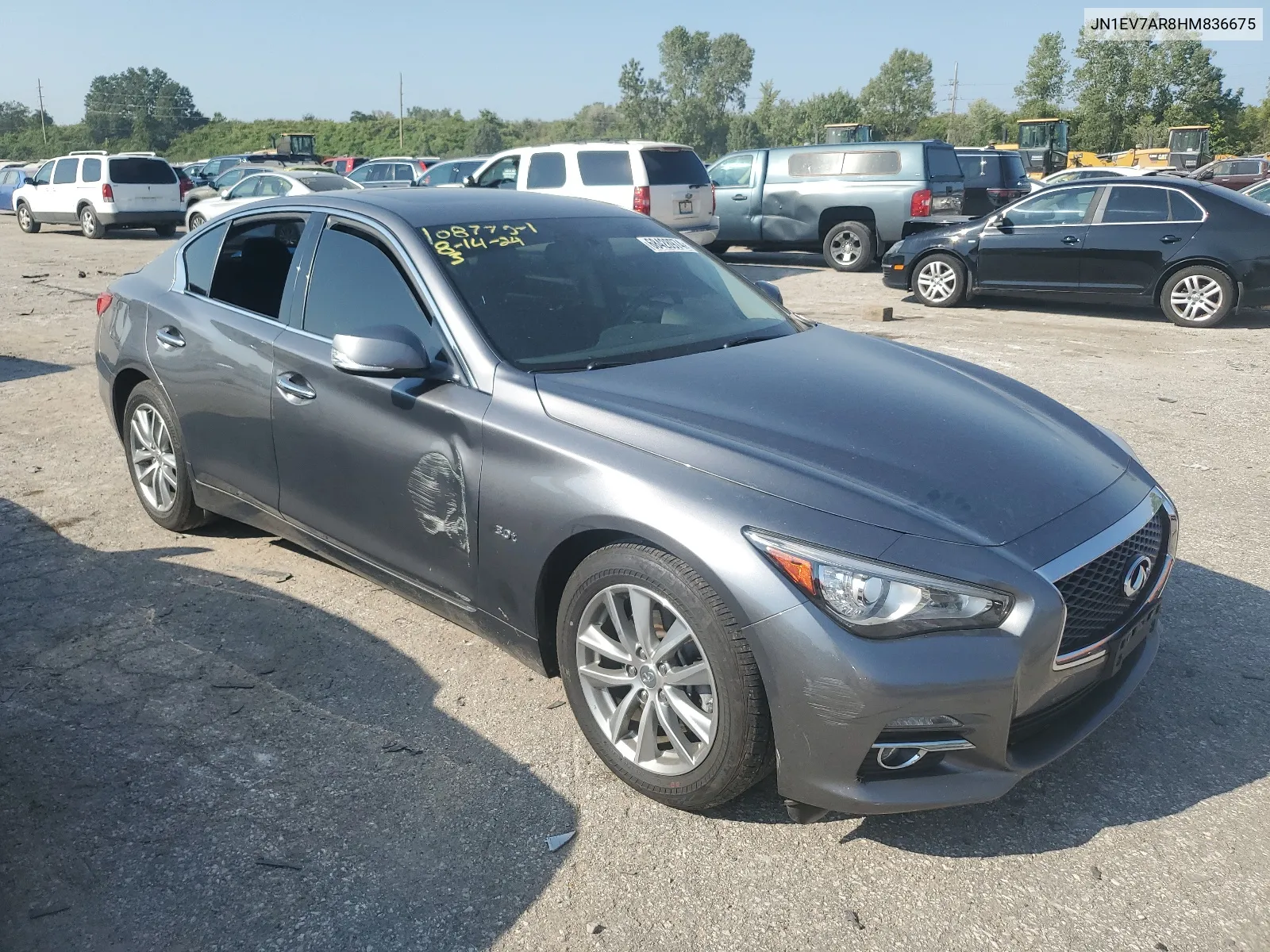 2017 Infiniti Q50 Premium VIN: JN1EV7AR8HM836675 Lot: 68428974