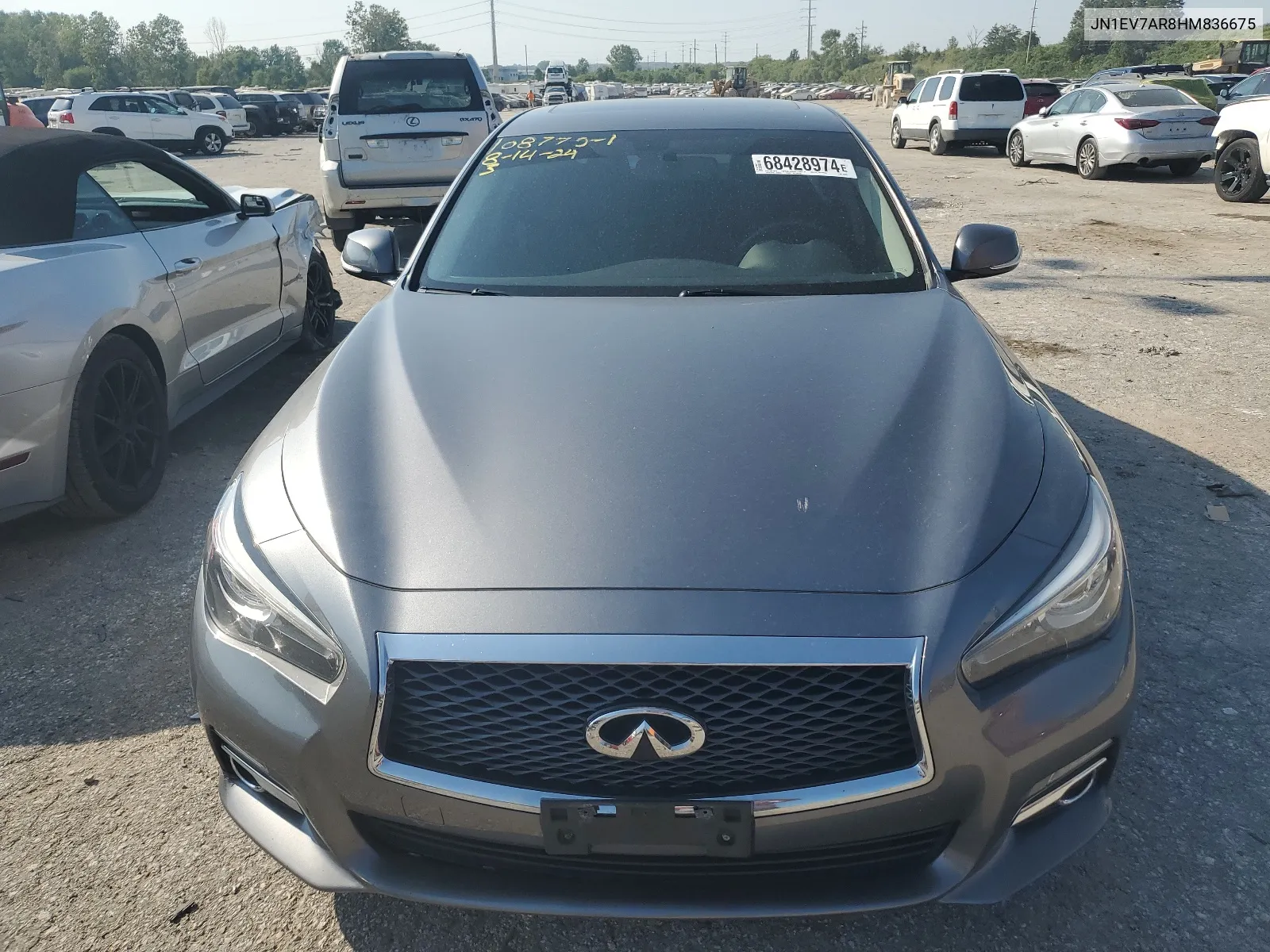 2017 Infiniti Q50 Premium VIN: JN1EV7AR8HM836675 Lot: 68428974