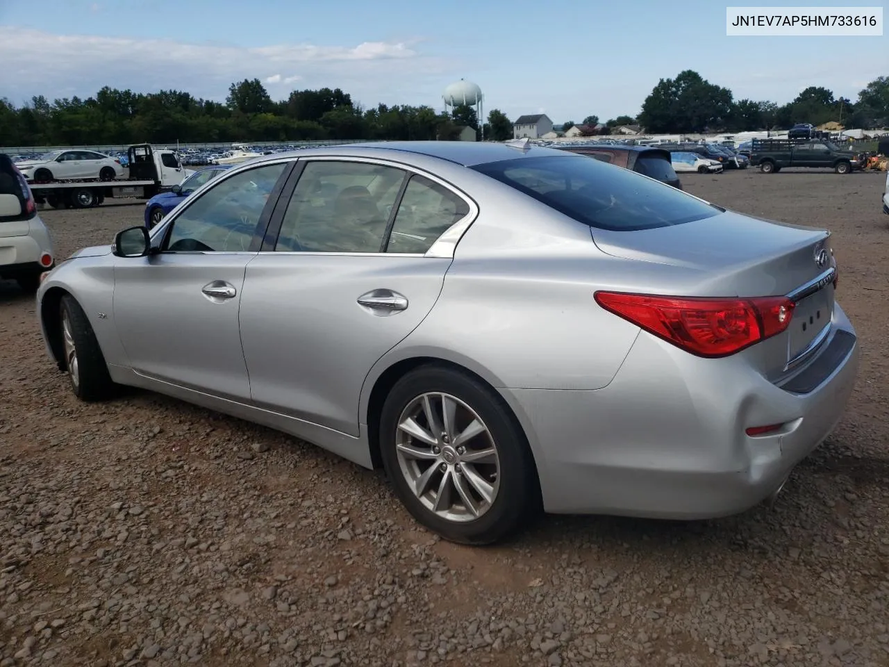 JN1EV7AP5HM733616 2017 Infiniti Q50 Premium