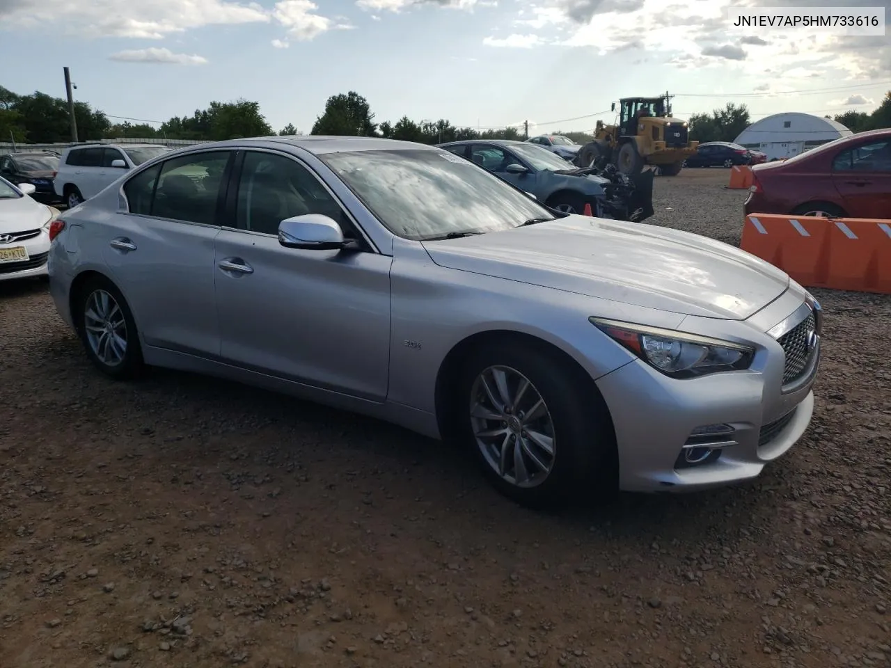 2017 Infiniti Q50 Premium VIN: JN1EV7AP5HM733616 Lot: 68479214