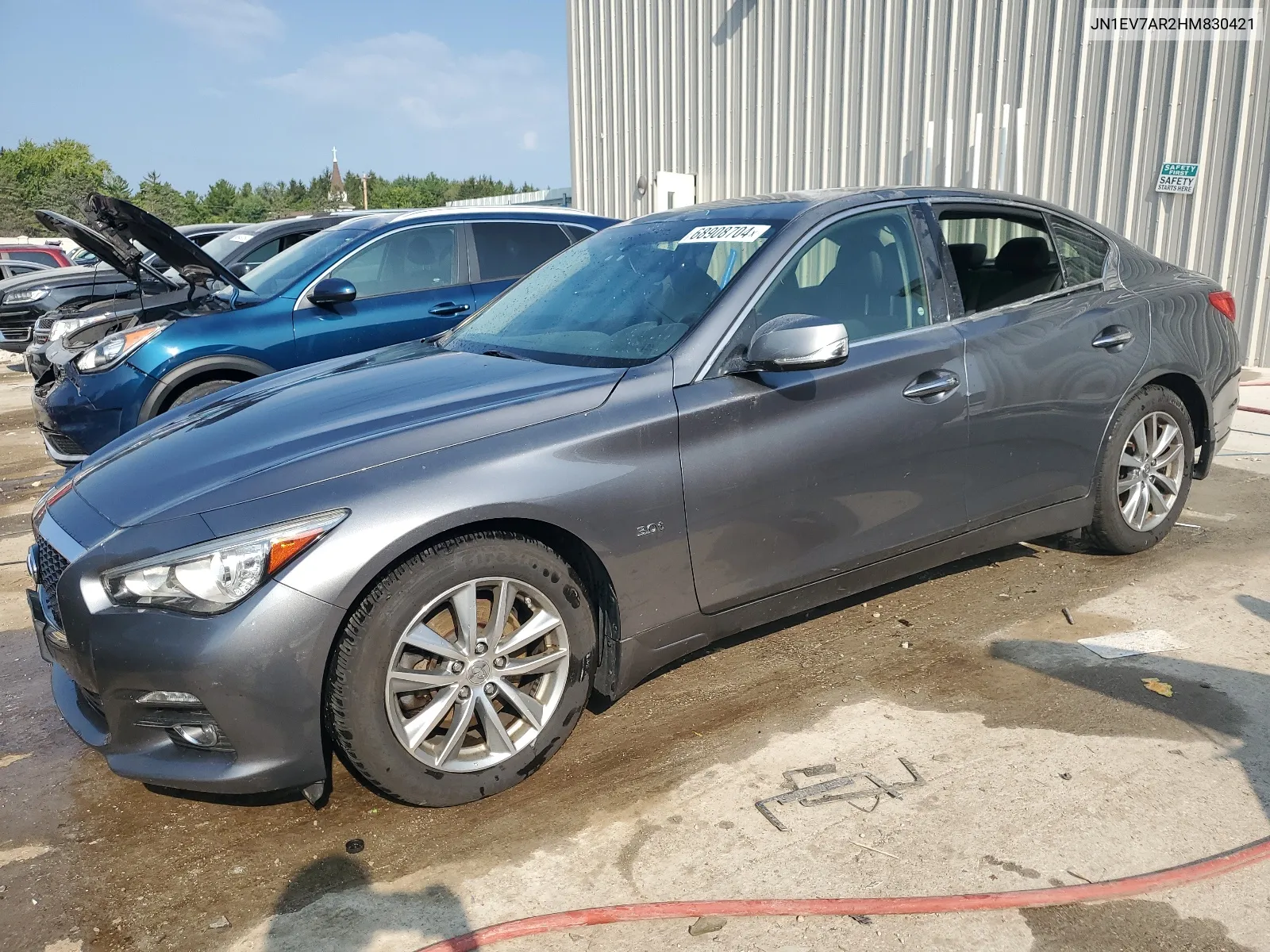 2017 Infiniti Q50 Premium VIN: JN1EV7AR2HM830421 Lot: 68908704