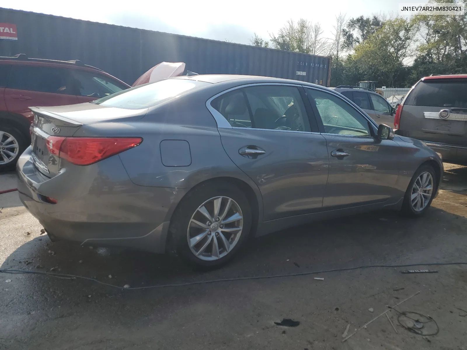 2017 Infiniti Q50 Premium VIN: JN1EV7AR2HM830421 Lot: 68908704