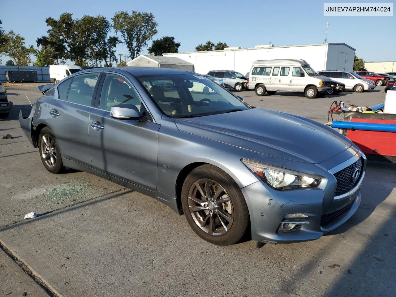 JN1EV7AP2HM744024 2017 Infiniti Q50 Premium