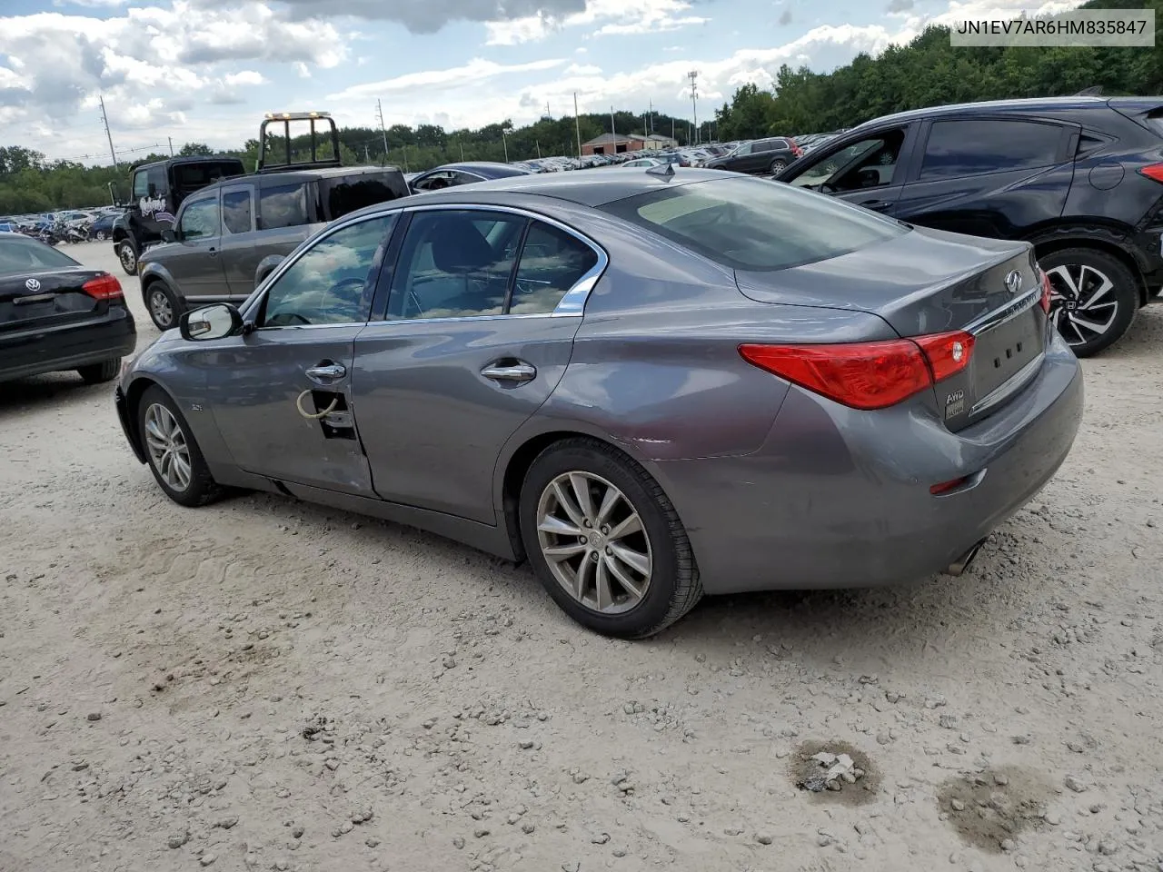 2017 Infiniti Q50 Premium VIN: JN1EV7AR6HM835847 Lot: 69064654