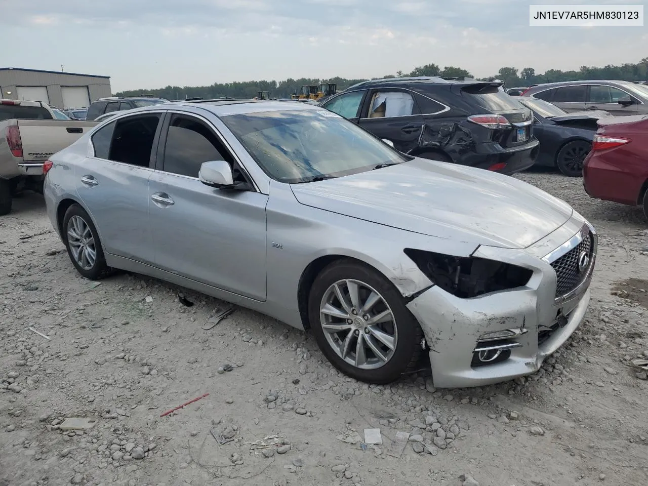 2017 Infiniti Q50 Premium VIN: JN1EV7AR5HM830123 Lot: 69269634