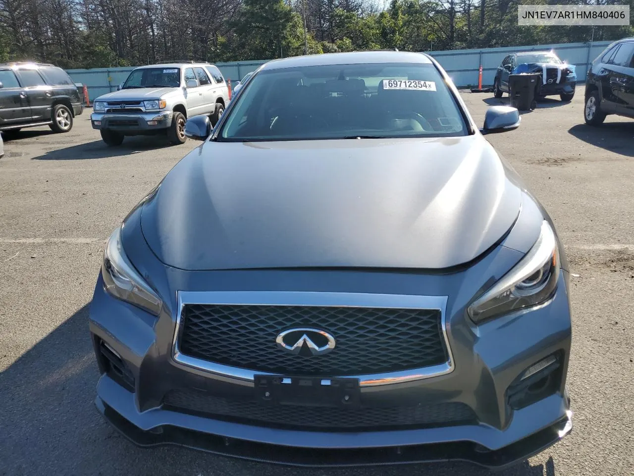 2017 Infiniti Q50 Premium VIN: JN1EV7AR1HM840406 Lot: 69712354