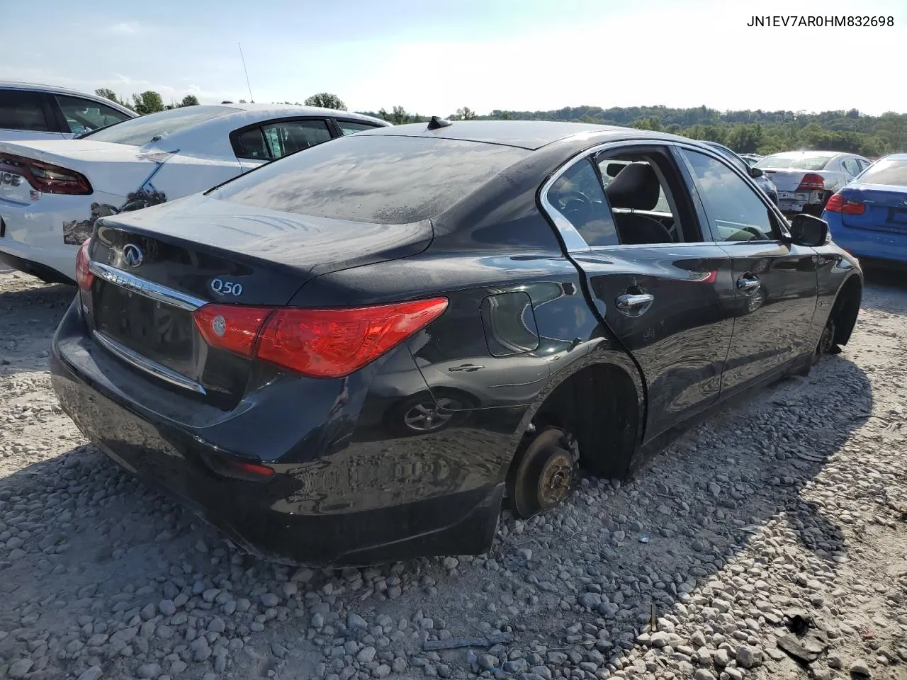 2017 Infiniti Q50 Premium VIN: JN1EV7AR0HM832698 Lot: 69949034