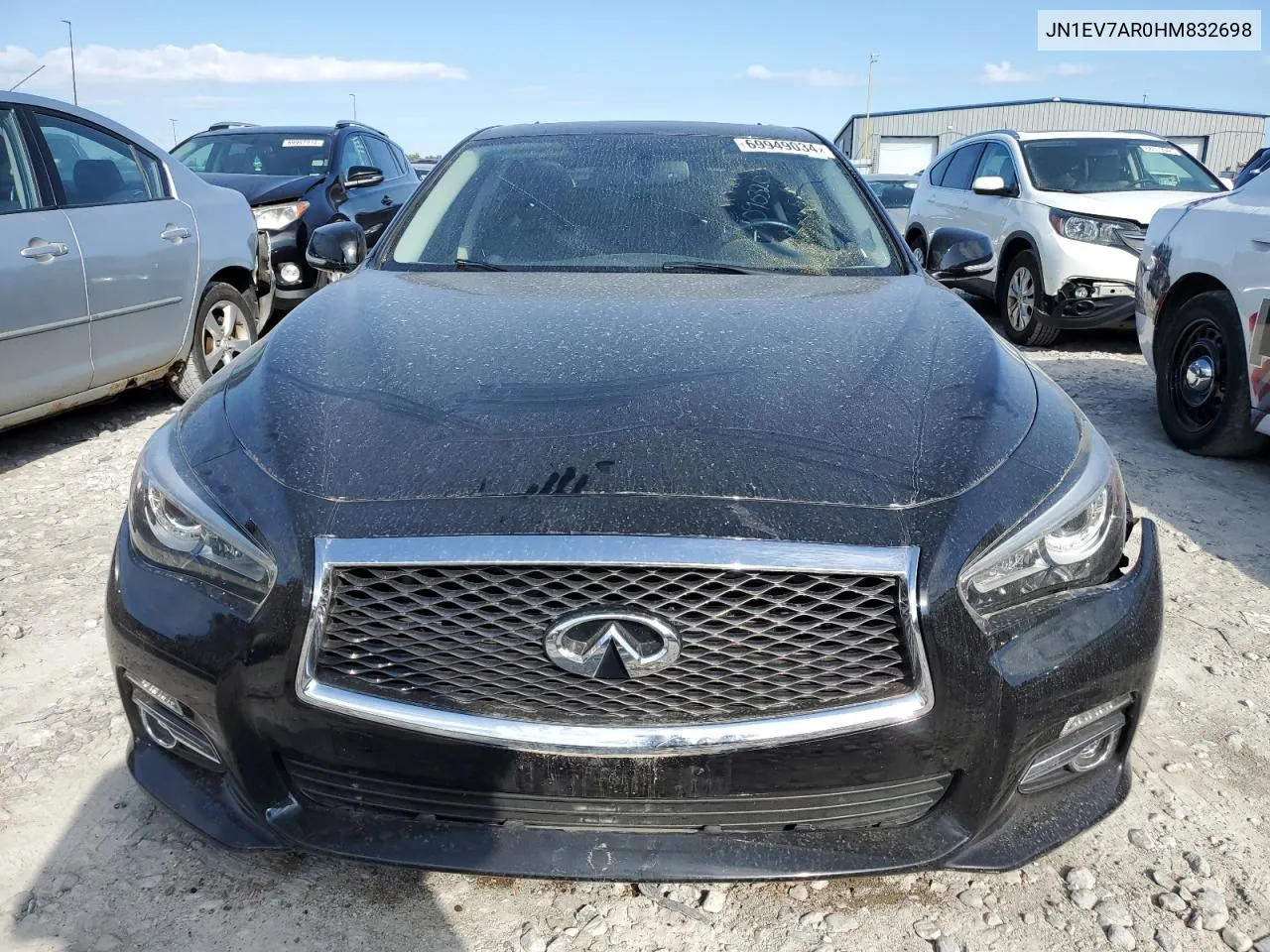 2017 Infiniti Q50 Premium VIN: JN1EV7AR0HM832698 Lot: 69949034