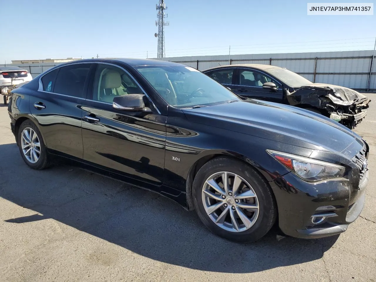 2017 Infiniti Q50 Premium VIN: JN1EV7AP3HM741357 Lot: 69962204