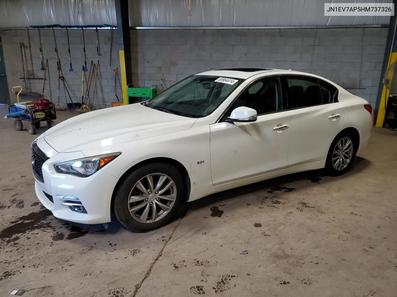 2017 Infiniti Q50 Premium VIN: JN1EV7AP5HM737326 Lot: 69964414