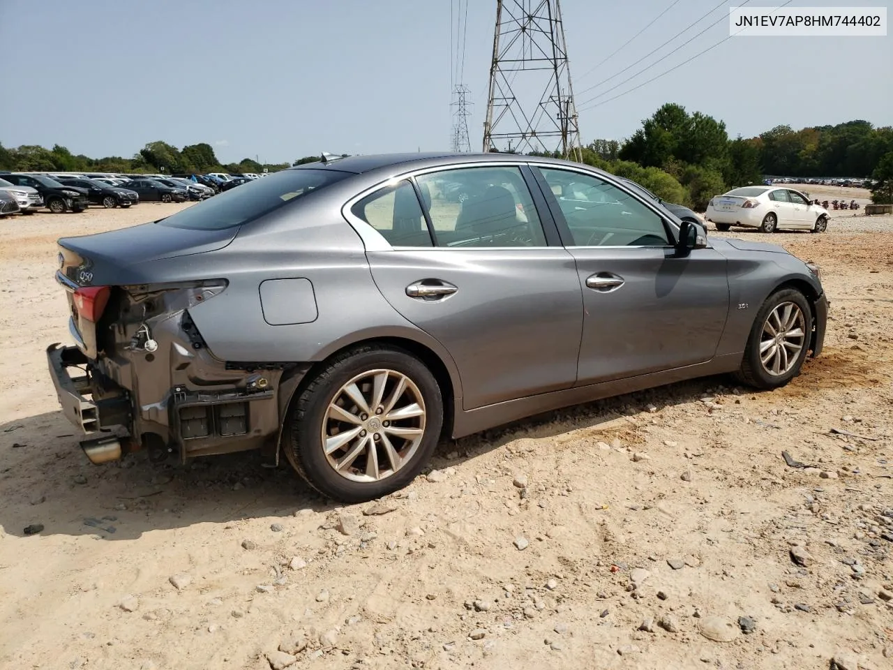 2017 Infiniti Q50 Premium VIN: JN1EV7AP8HM744402 Lot: 69991384