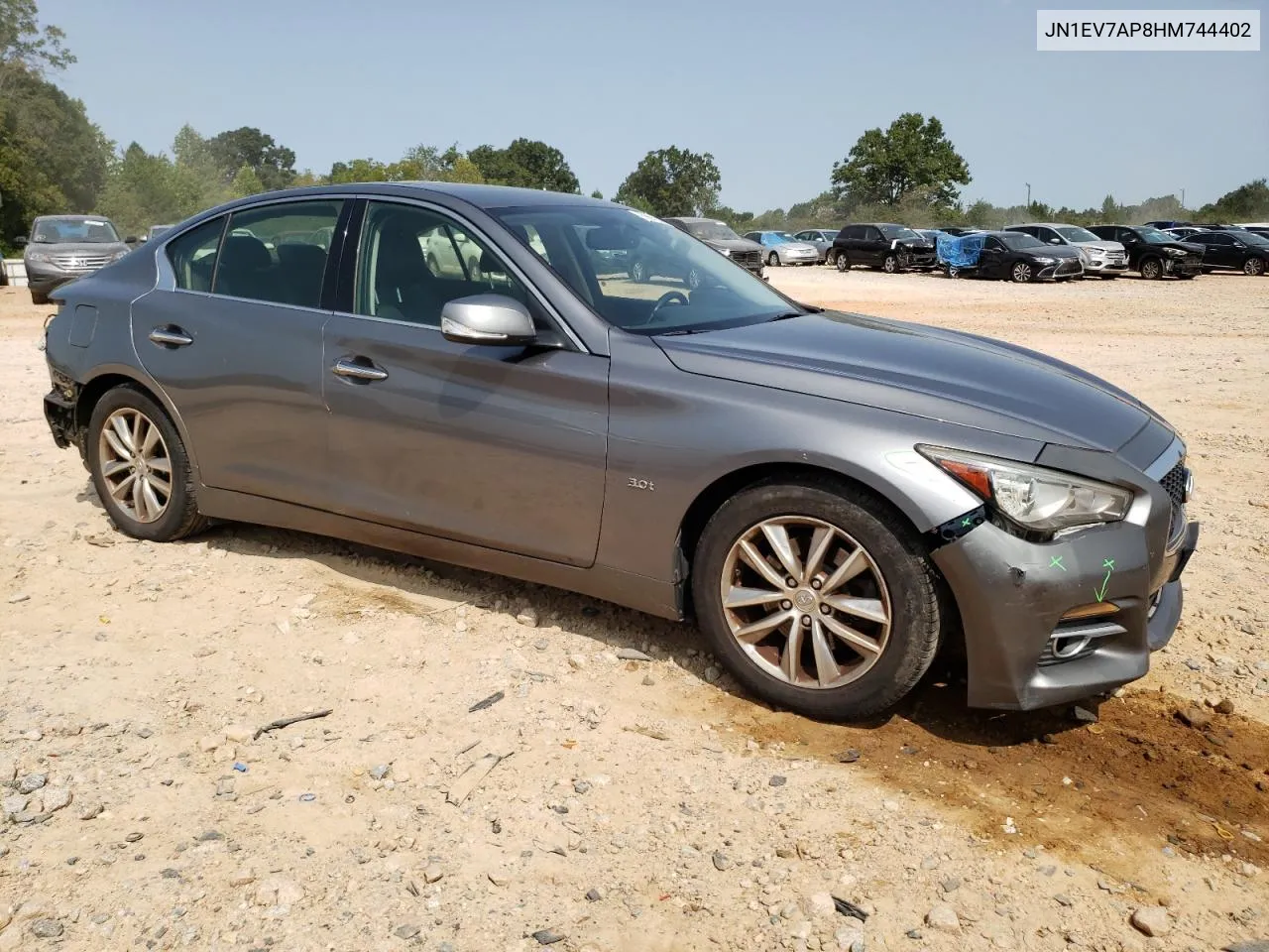 2017 Infiniti Q50 Premium VIN: JN1EV7AP8HM744402 Lot: 69991384