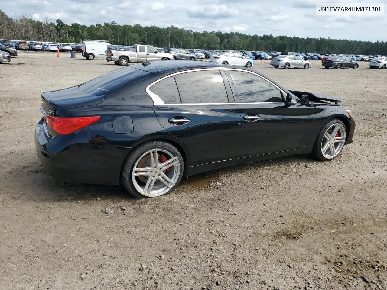 JN1FV7AR4HM871301 2017 Infiniti Q50 Red Sport 400