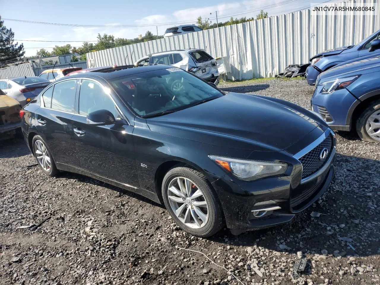 JN1CV7AR5HM680845 2017 Infiniti Q50 Base