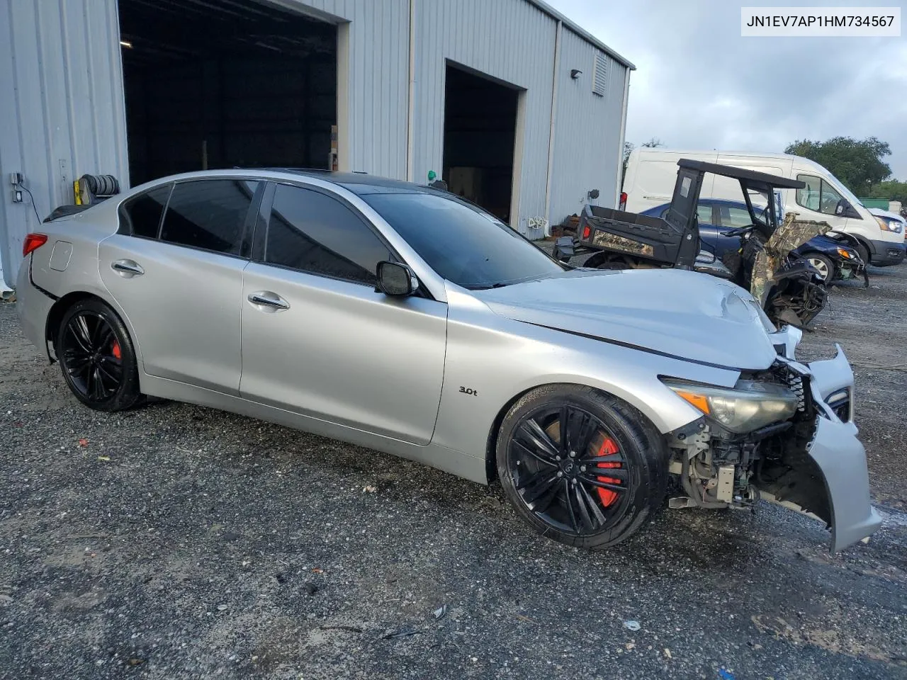 2017 Infiniti Q50 Premium VIN: JN1EV7AP1HM734567 Lot: 70292604