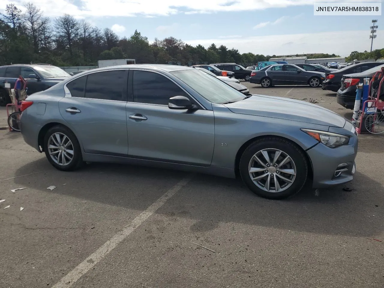 2017 Infiniti Q50 Premium VIN: JN1EV7AR5HM838318 Lot: 70298724