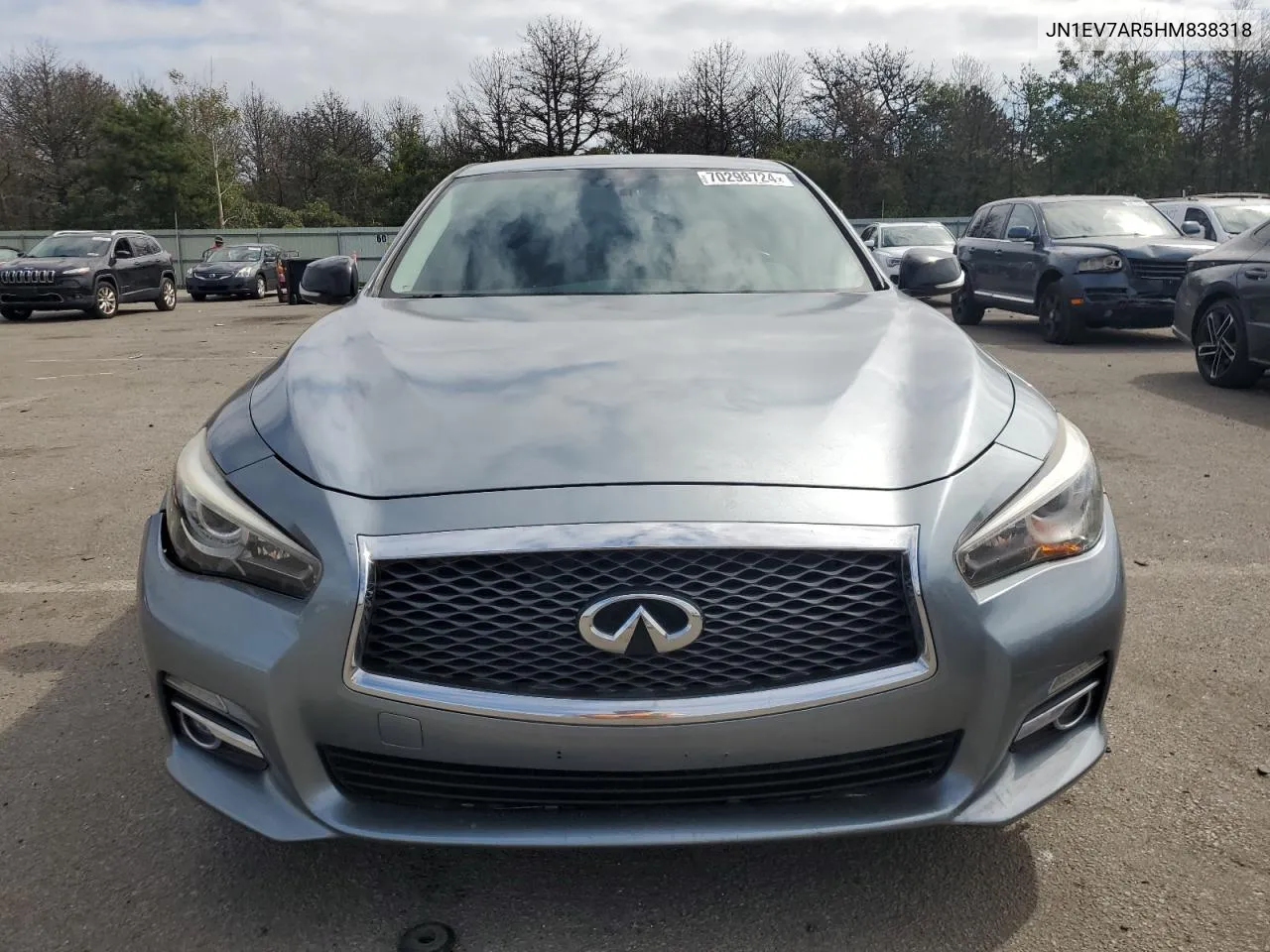 2017 Infiniti Q50 Premium VIN: JN1EV7AR5HM838318 Lot: 70298724