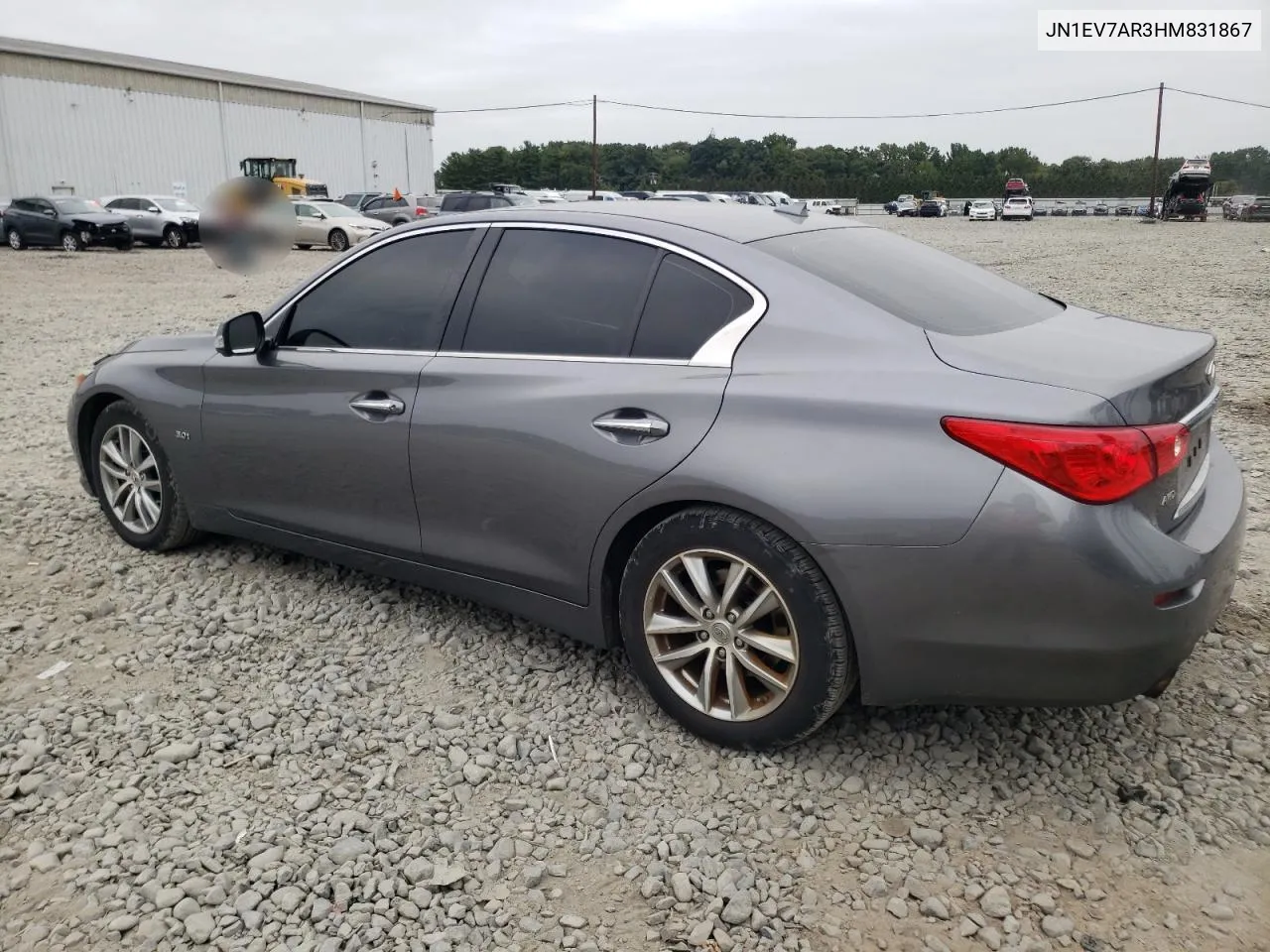 2017 Infiniti Q50 Premium VIN: JN1EV7AR3HM831867 Lot: 70323704