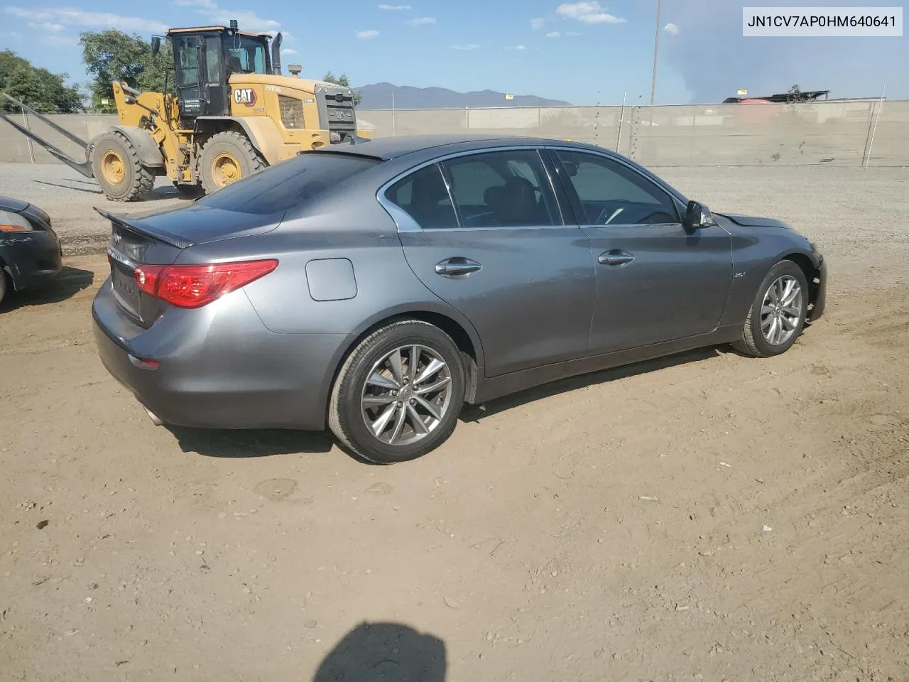 2017 Infiniti Q50 Base VIN: JN1CV7AP0HM640641 Lot: 70448784