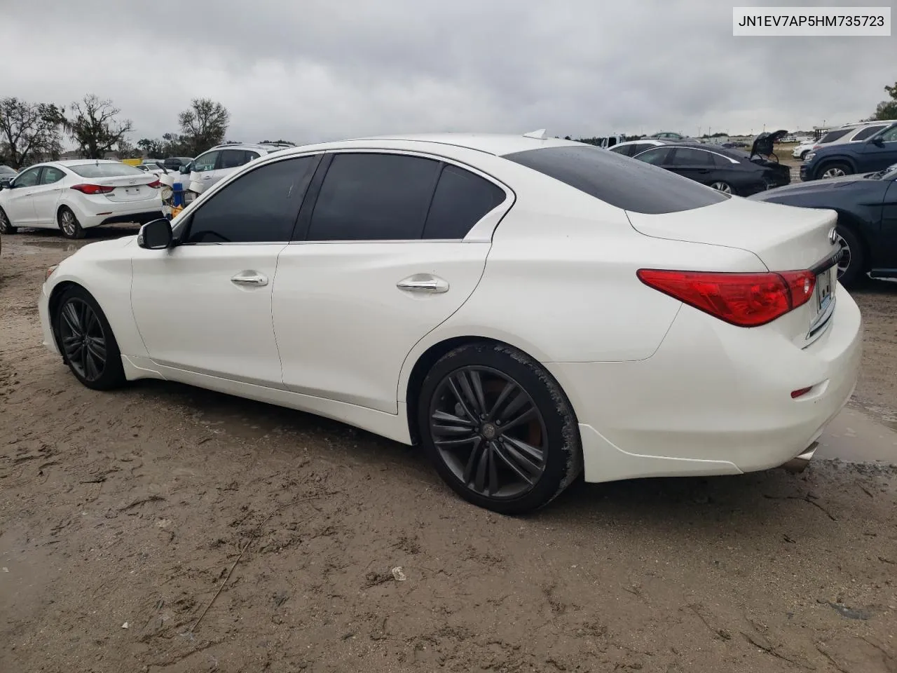 JN1EV7AP5HM735723 2017 Infiniti Q50 Premium