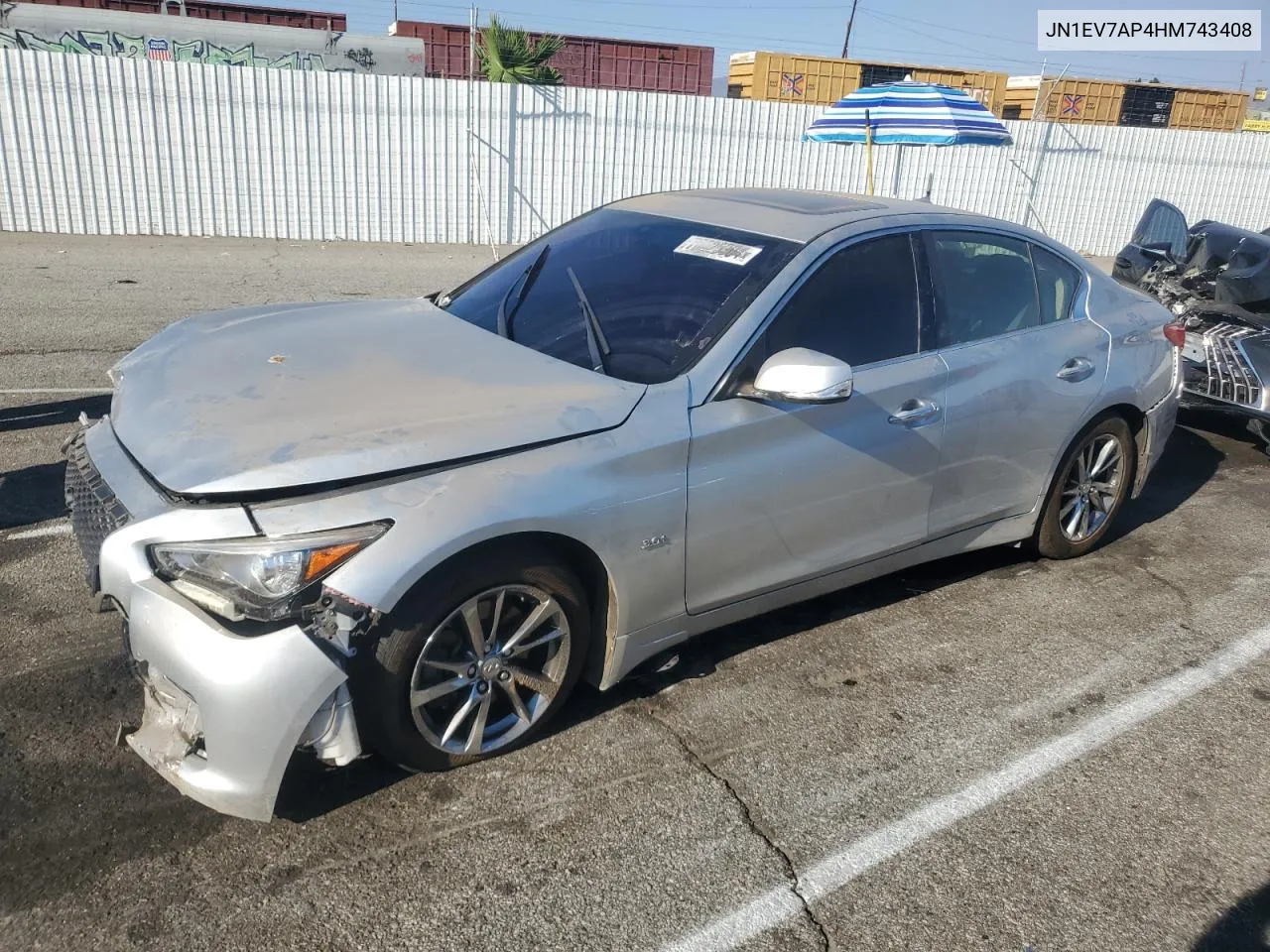 JN1EV7AP4HM743408 2017 Infiniti Q50 Premium