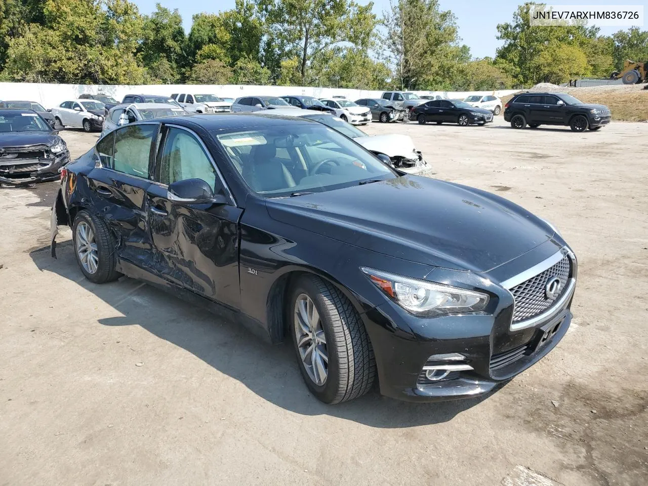 2017 Infiniti Q50 Premium VIN: JN1EV7ARXHM836726 Lot: 70765944