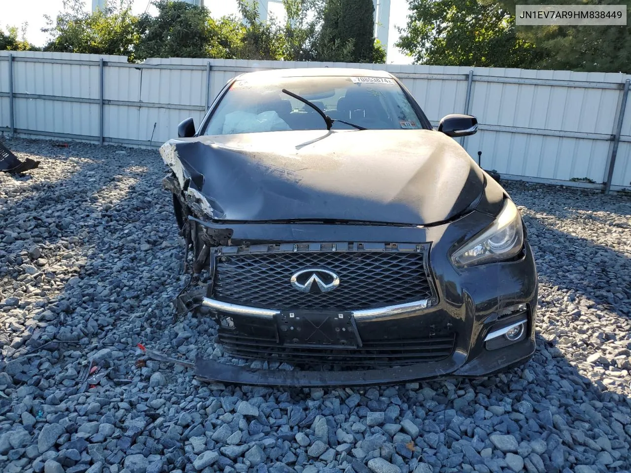 JN1EV7AR9HM838449 2017 Infiniti Q50 Premium