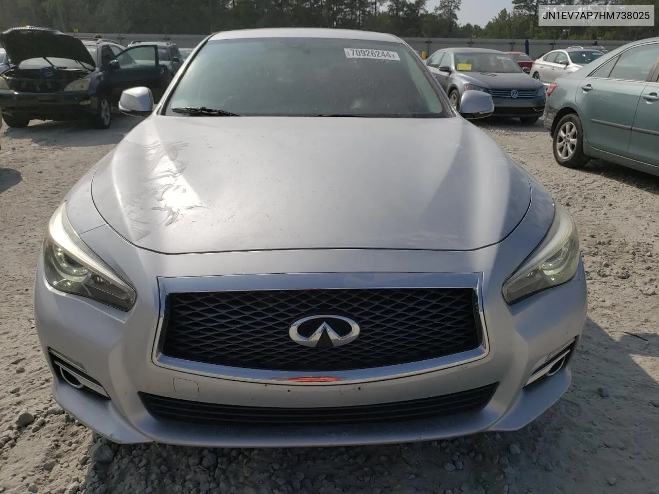 2017 Infiniti Q50 Premium VIN: JN1EV7AP7HM738025 Lot: 70926244