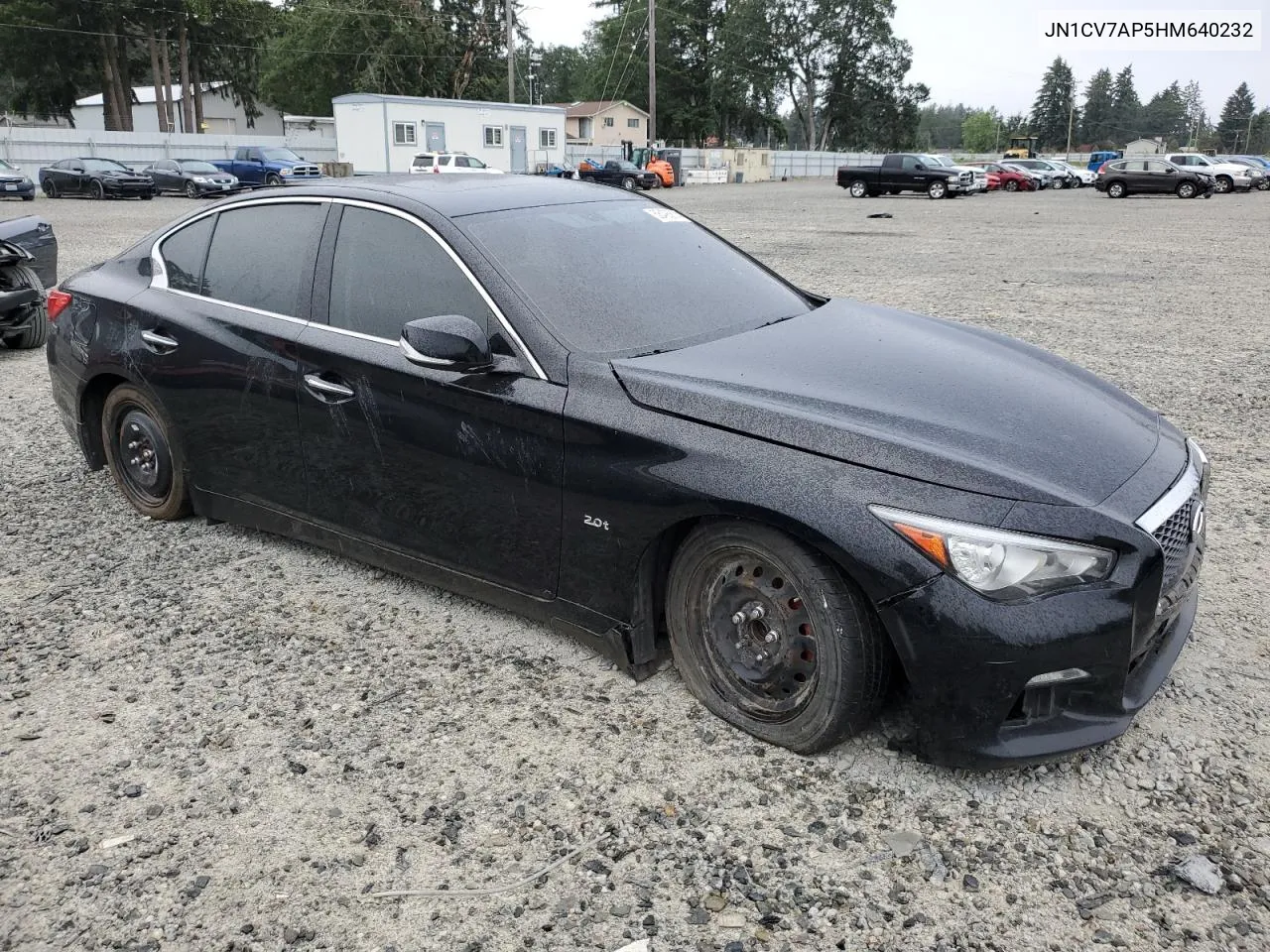 2017 Infiniti Q50 Base VIN: JN1CV7AP5HM640232 Lot: 71263264