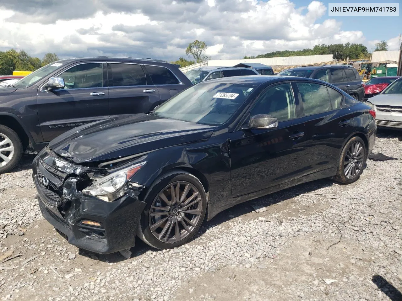 2017 Infiniti Q50 Premium VIN: JN1EV7AP9HM741783 Lot: 71295004