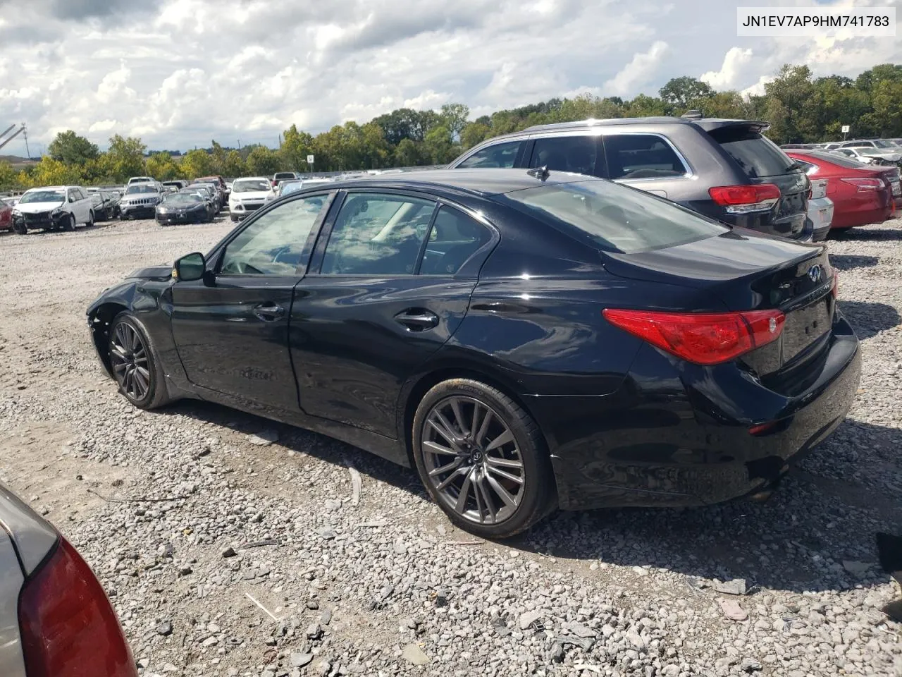 2017 Infiniti Q50 Premium VIN: JN1EV7AP9HM741783 Lot: 71295004