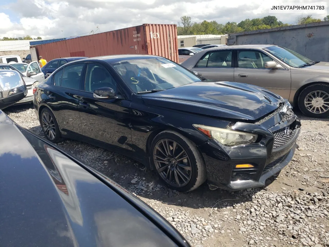 2017 Infiniti Q50 Premium VIN: JN1EV7AP9HM741783 Lot: 71295004