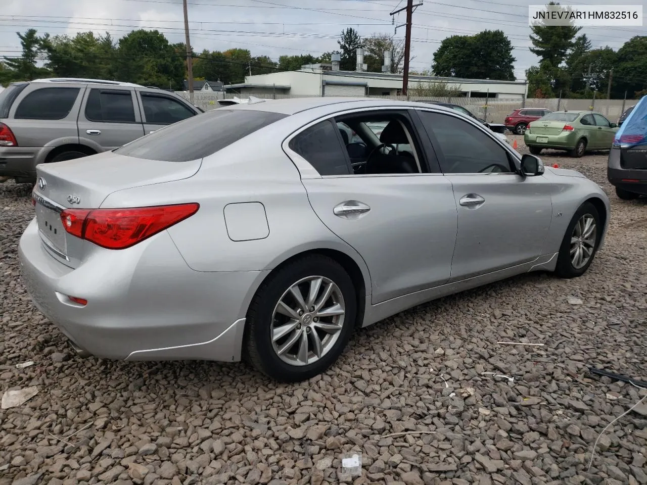 2017 Infiniti Q50 Premium VIN: JN1EV7AR1HM832516 Lot: 71299184