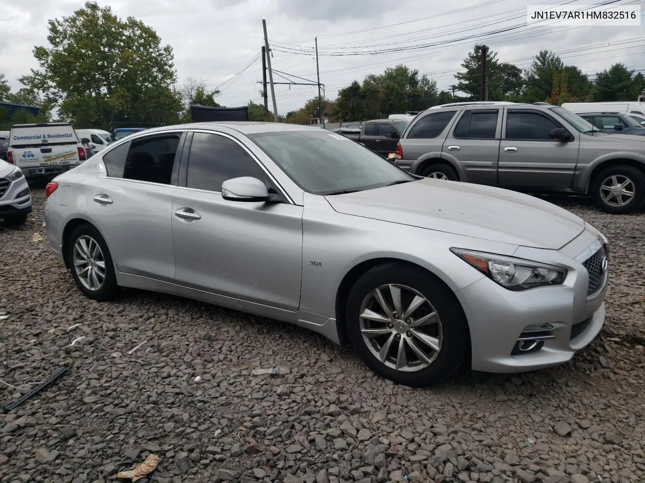 2017 Infiniti Q50 Premium VIN: JN1EV7AR1HM832516 Lot: 71299184