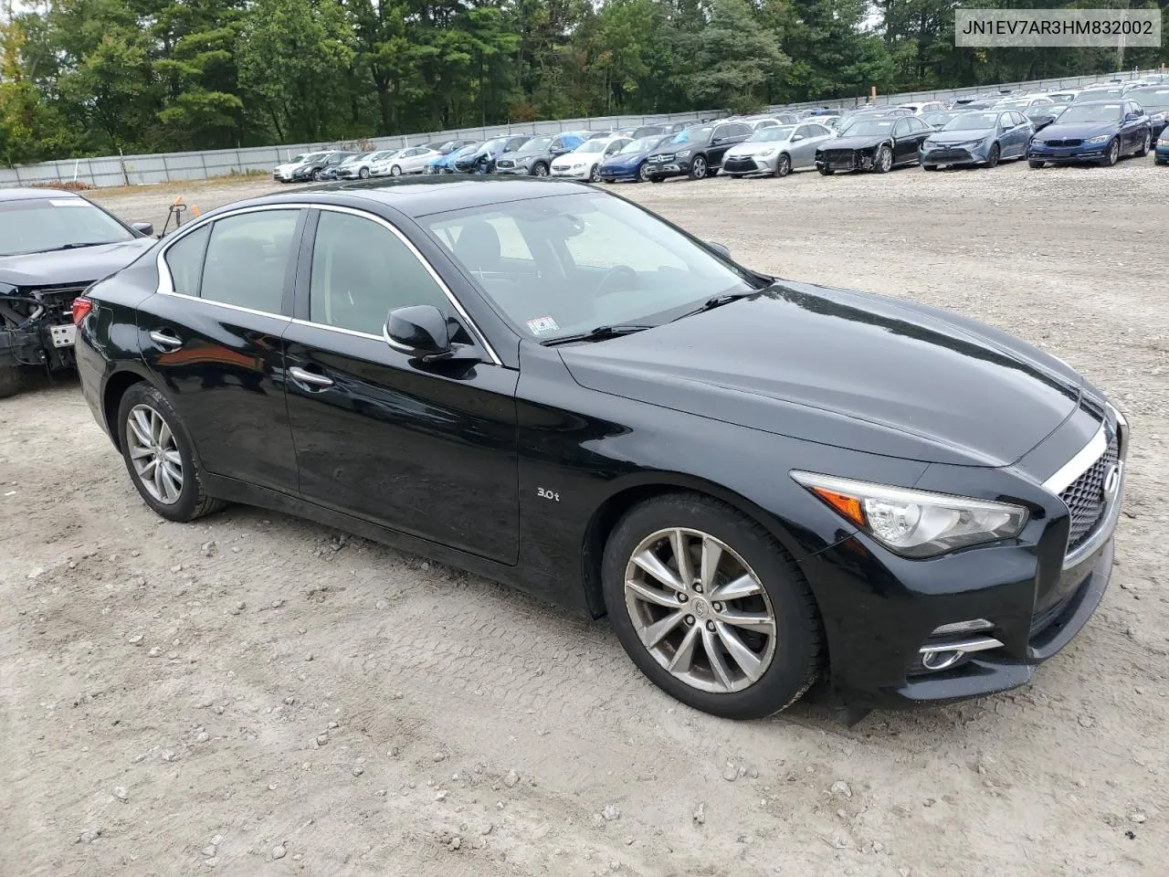 2017 Infiniti Q50 Premium VIN: JN1EV7AR3HM832002 Lot: 71427654