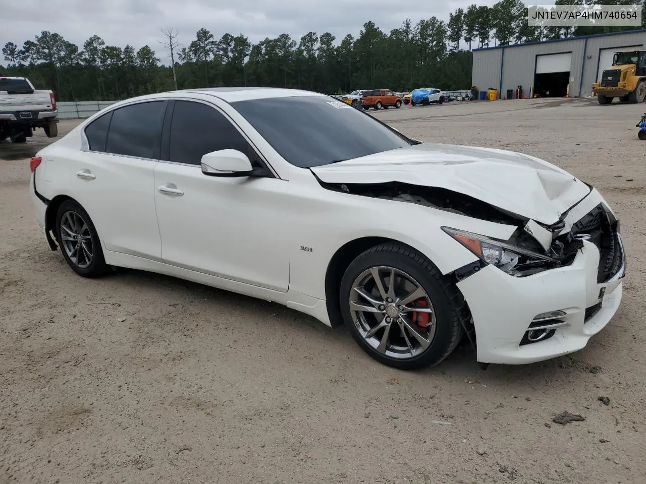 2017 Infiniti Q50 Premium VIN: JN1EV7AP4HM740654 Lot: 71814444