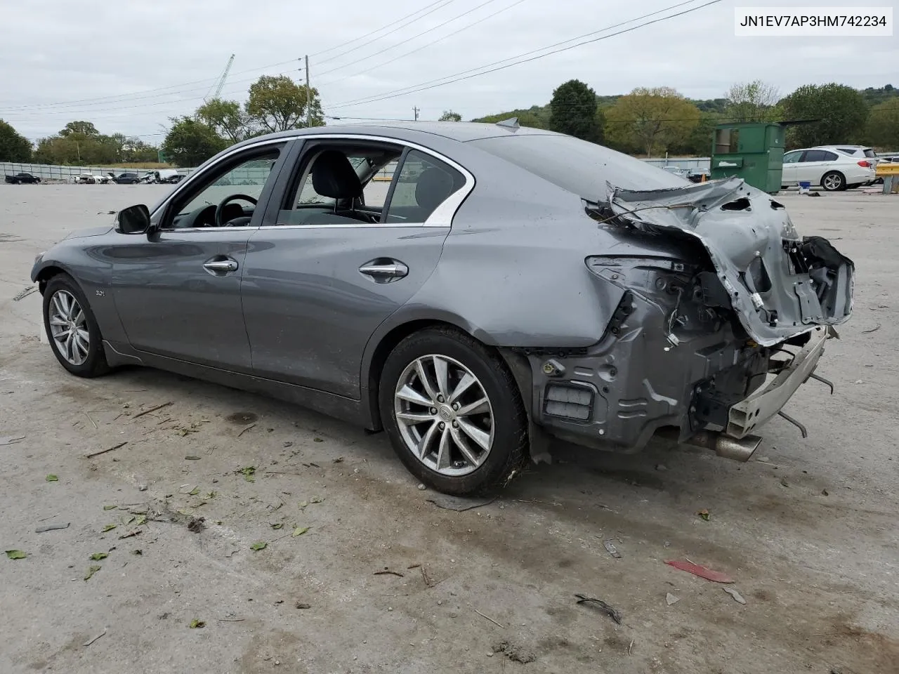 2017 Infiniti Q50 Premium VIN: JN1EV7AP3HM742234 Lot: 71885354