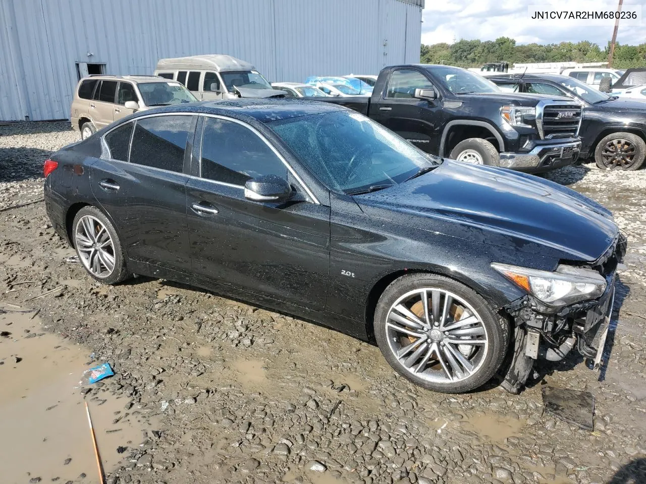 2017 Infiniti Q50 Base VIN: JN1CV7AR2HM680236 Lot: 71917884