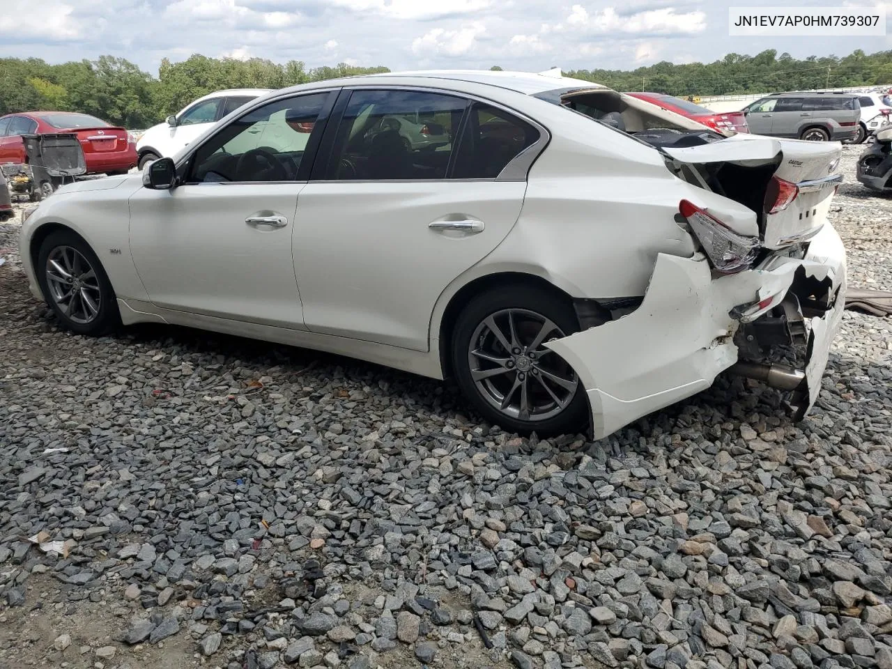 2017 Infiniti Q50 Premium VIN: JN1EV7AP0HM739307 Lot: 71996134