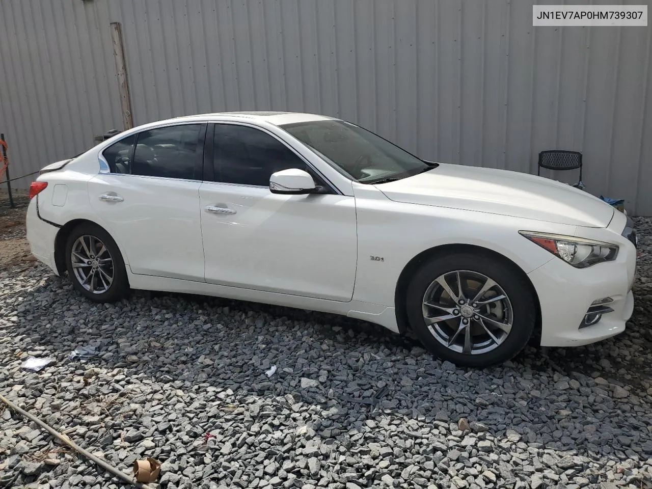 2017 Infiniti Q50 Premium VIN: JN1EV7AP0HM739307 Lot: 71996134