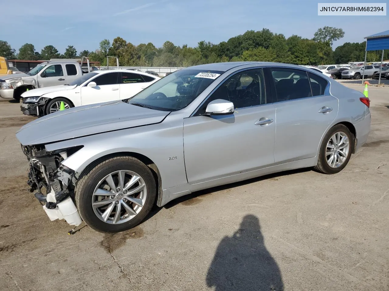 2017 Infiniti Q50 Base VIN: JN1CV7AR8HM682394 Lot: 72235254