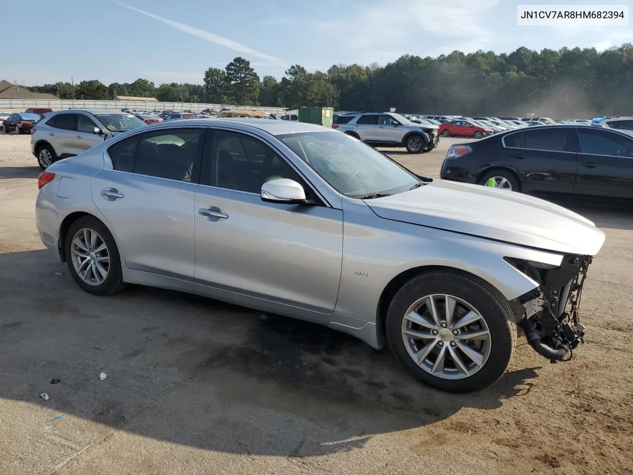 2017 Infiniti Q50 Base VIN: JN1CV7AR8HM682394 Lot: 72235254